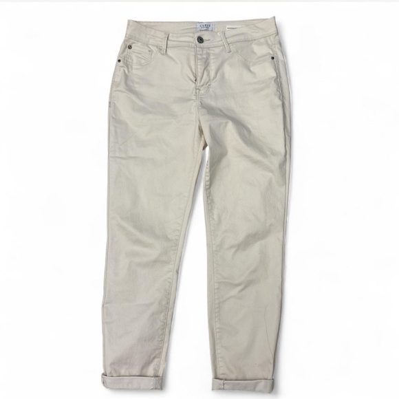 Curve Appeal Jeans Womens 30x26 Pink Minimalist Jegging Bone White Tag 6 - Picture 2 of 5